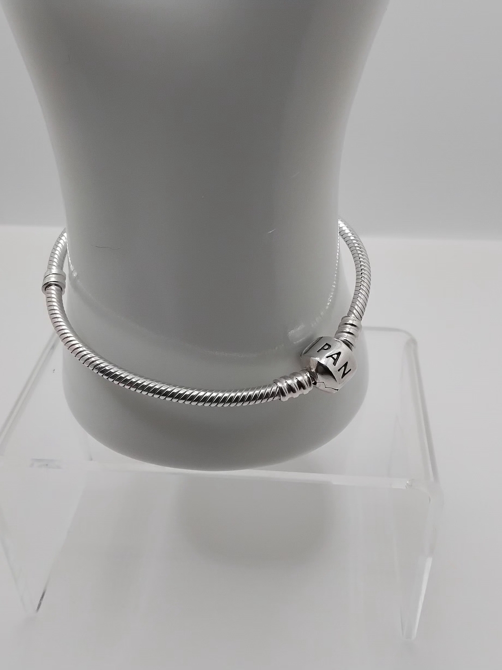 Pandora Signature Silver Snake Chain Bracelet - Silver